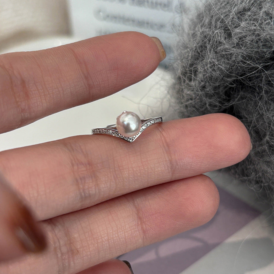 Women's High Sense Light Luxury Minority Design Temperament Wild Korean Ring