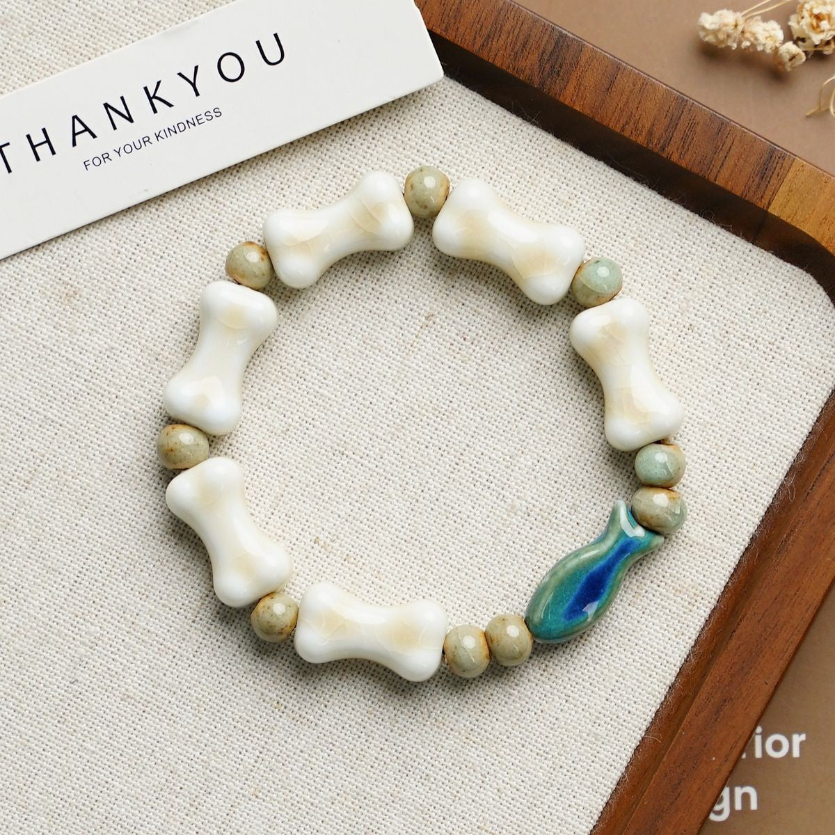 Ceramic Design High-grade Female Sweet Travel Simple Fresh Bracelet