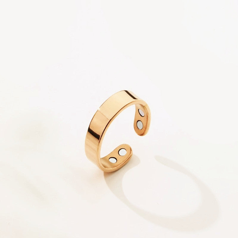 Stainless Steel Magnet Magnetic Opening Double Rings