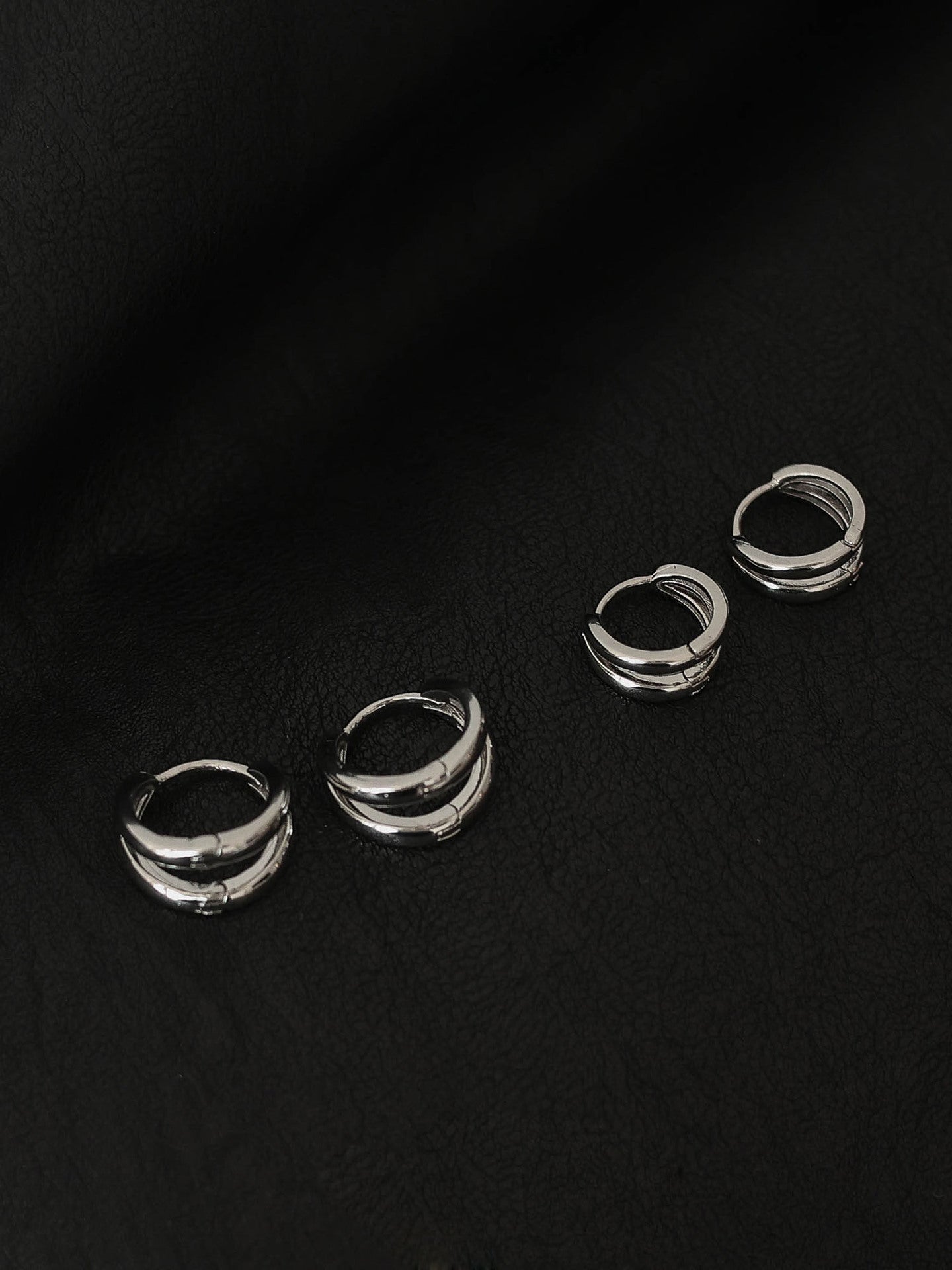 Clip Female Niche Cold Wind Simple Earrings