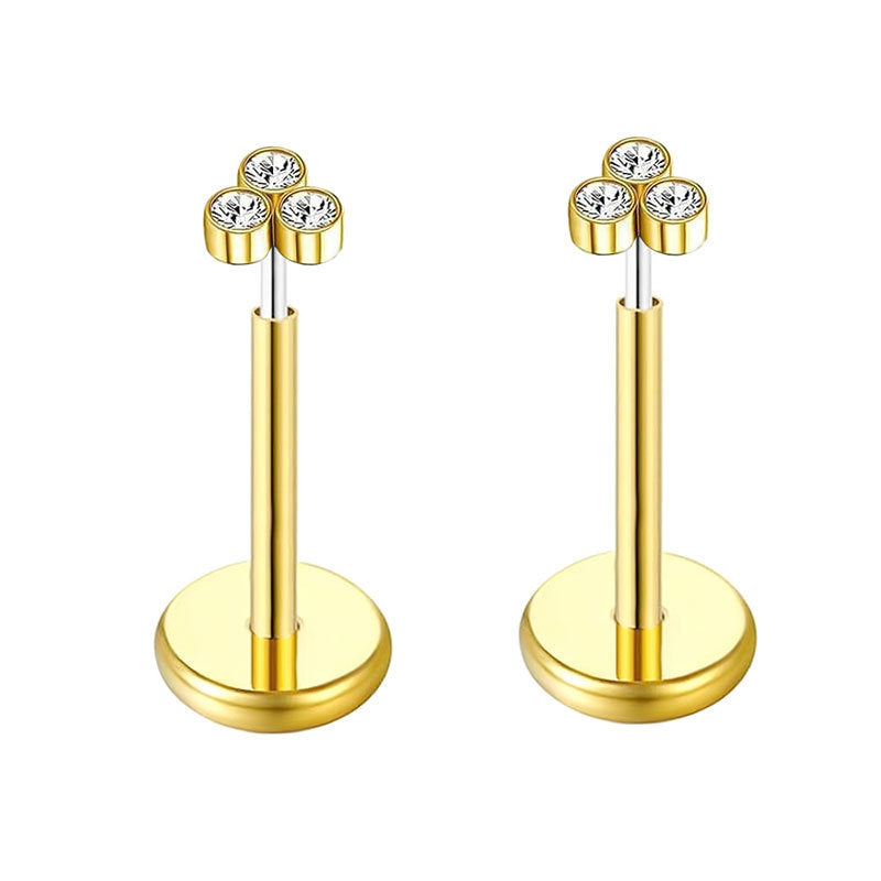 Best-selling Personality Flat Back Beautiful Elegant Earings Summer Stud Earrings