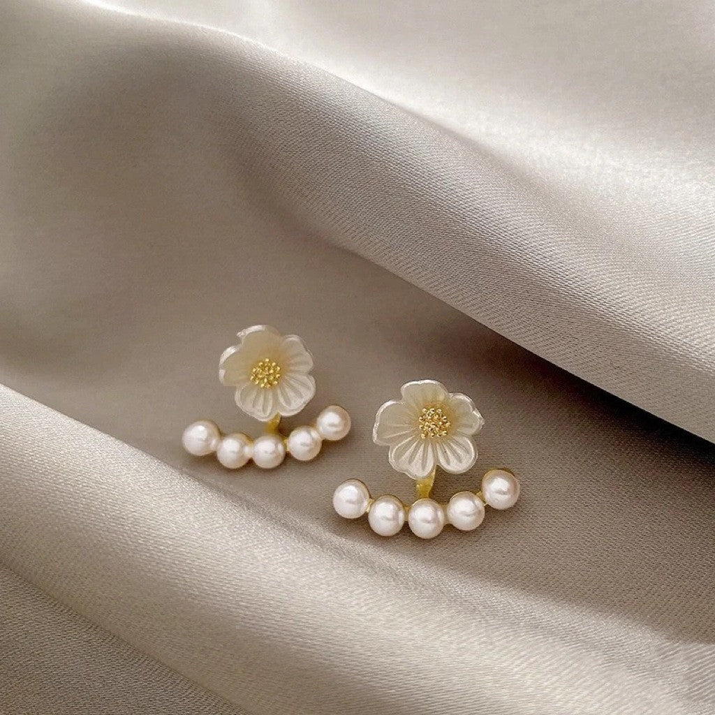Women's Low Price Light Luxury Premium Temperamental Pearl Eardrops Rings