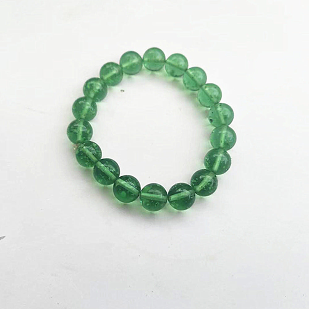 Luminous Stars Glass Bead Transparent Crystal Bracelet