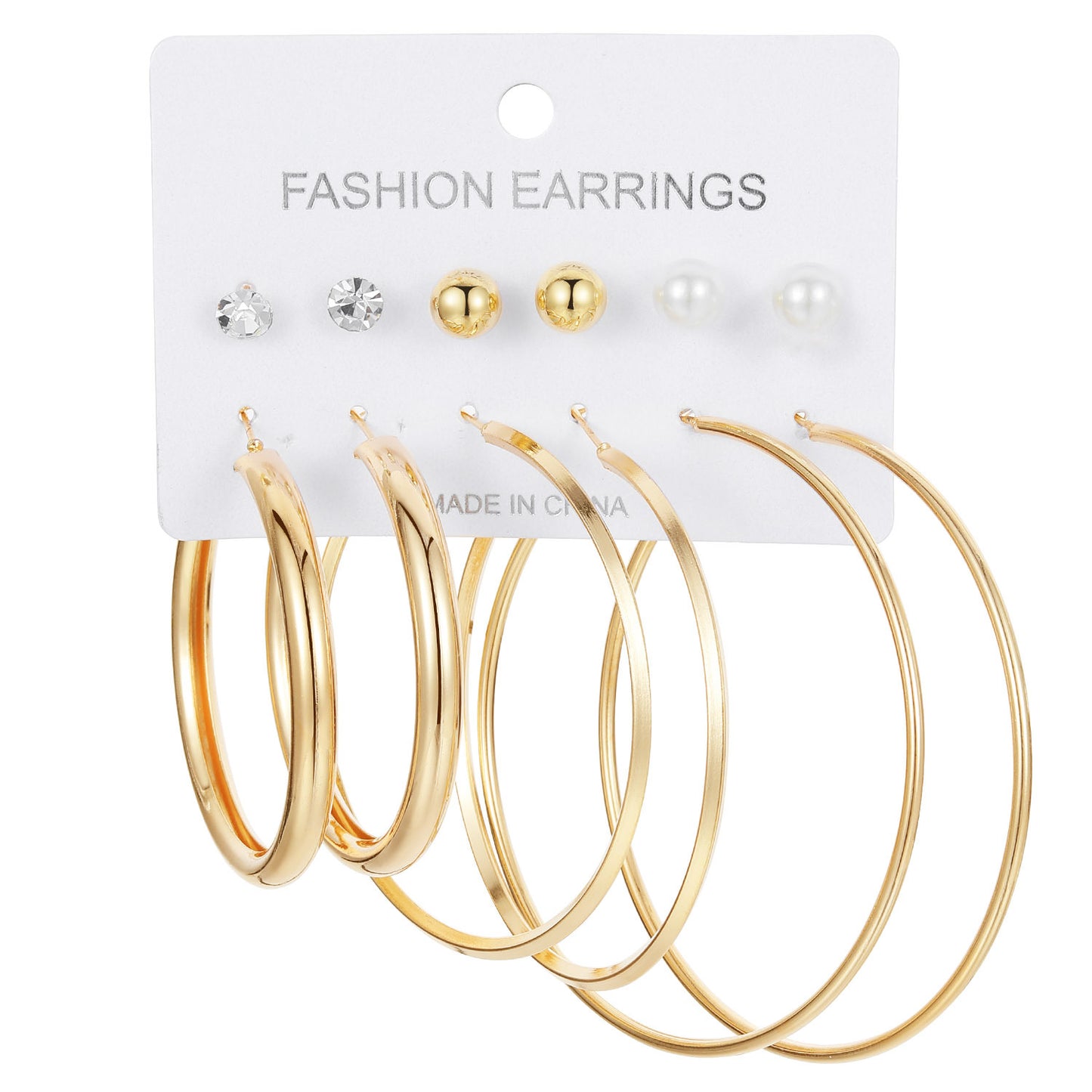 Clearance Swing Vintage Pearl High-grade Ear Female Earrings