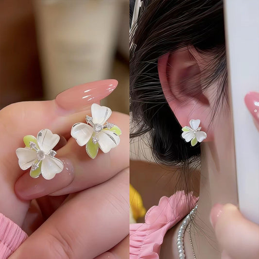 Pin Warm Spring Mori Style Green Rings