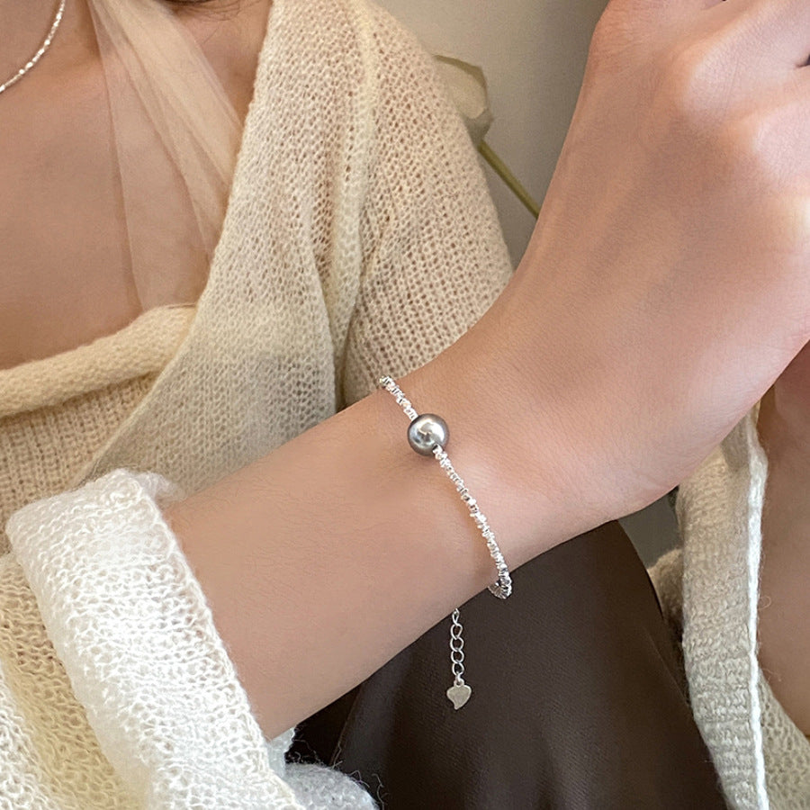 Women's Small Pieces Of Sier Pearl Korean Style Light Bracelets