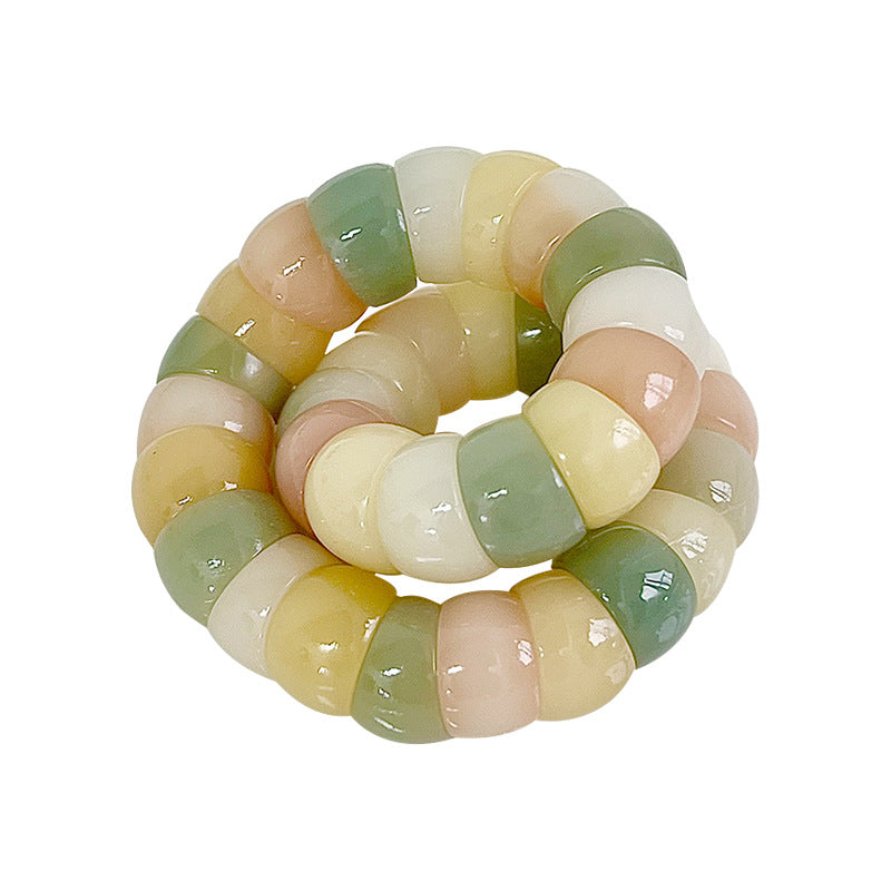 Sweet Pear Bodhi Root Pork Intestine Pliable Temperament Hand Toy Bracelet