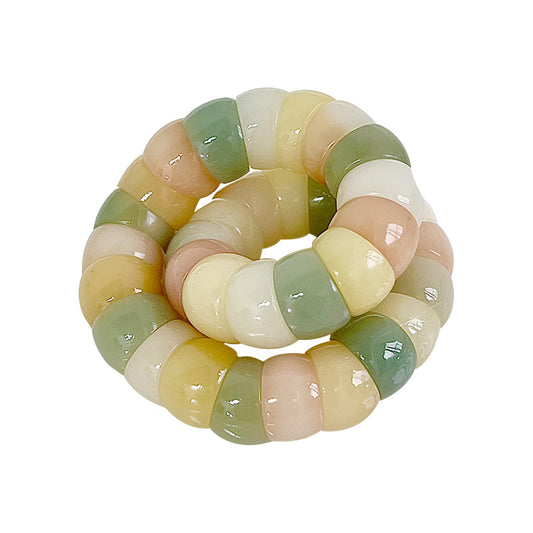 Sweet Pear Bodhi Root Pork Intestine Pliable Temperament Hand Toy Bracelet