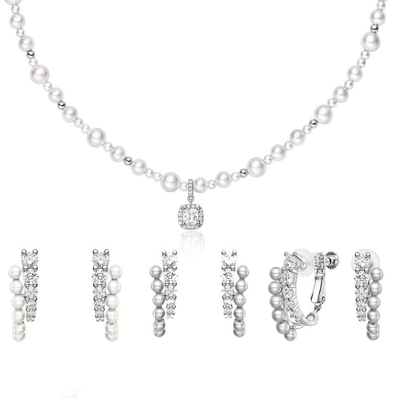 Where Simple Bubble Cube Sugar Beads Female Light Luxury High-grade Necklaces