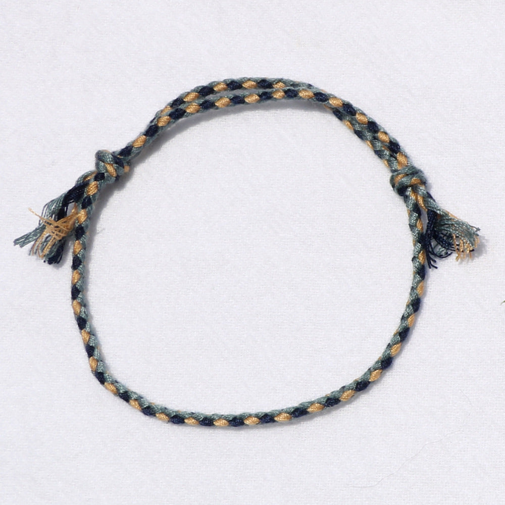 Hand-woven Tibetan Hand Rub Thread Carrying Bracelets