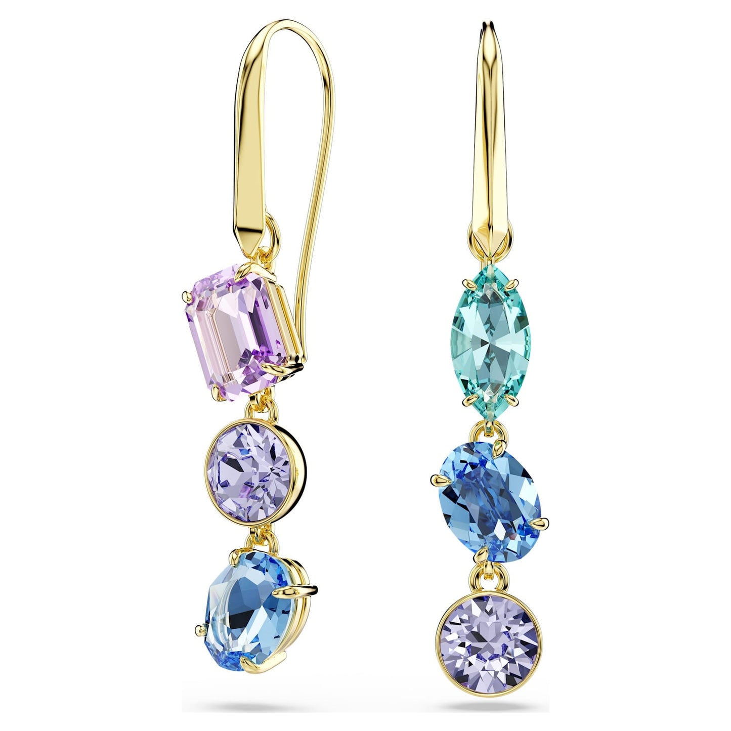 Fashion Austrian Crystal Flower Dopamine Exquisite Jewelry Set