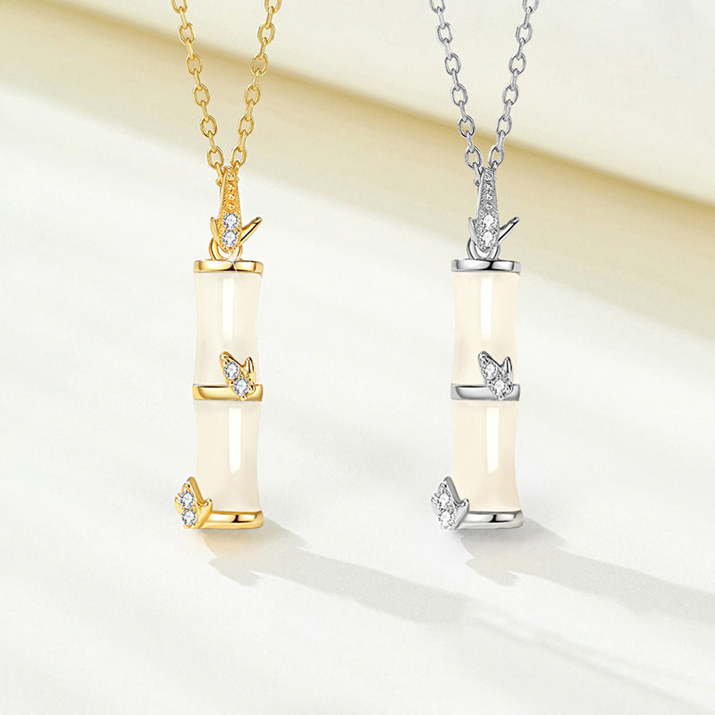 Luxury Fashion Bamboo Clavicle Chain For Necklace