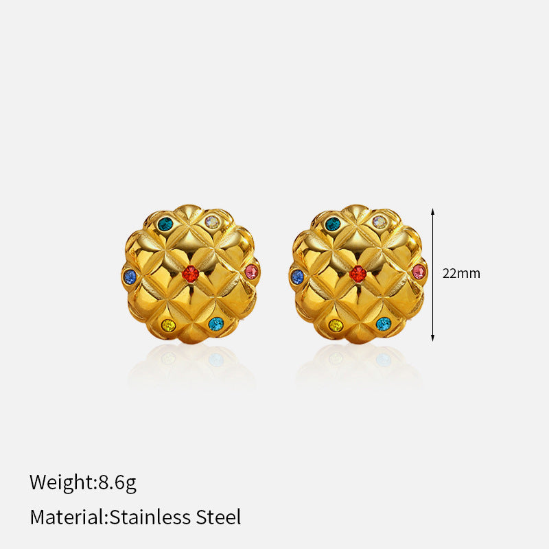 Women's Mosquito Coil High-grade Light Luxury Ear Stainless Earrings
