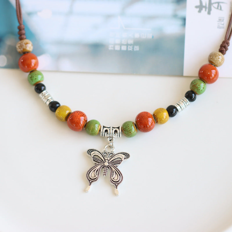 Antique Chinese Style Retro Easy Matching High-grade Ethnic Necklaces