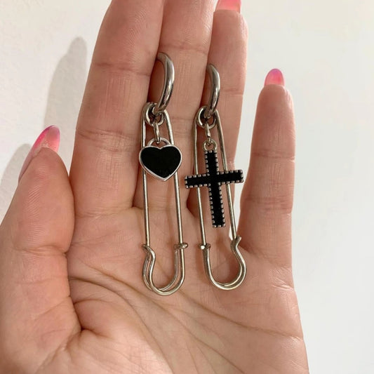 Style Fashion Titanium Steel Stainless Spring Ear Clip Earrings