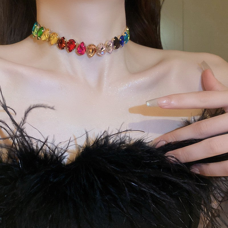 Tassel Twin Fashion Sexy High Sense Light Luxury Minority Necklace