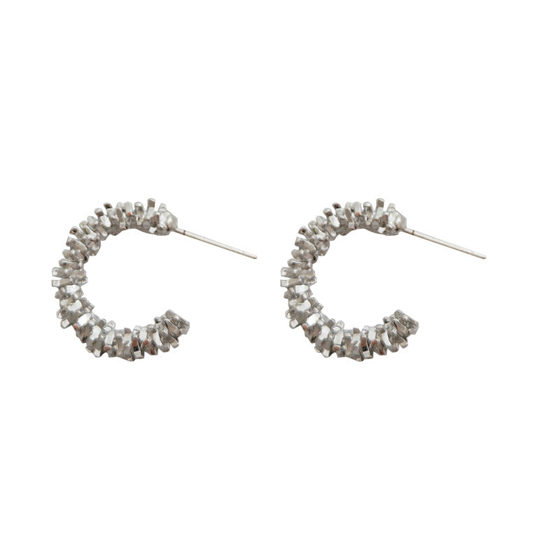 Simple Shaped Female Temperament Cold Style Rings