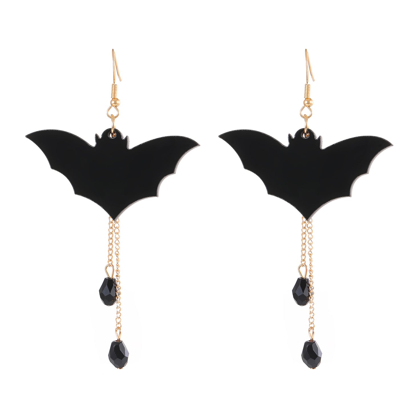 Halloween Eccentric Personality Skull Pumpkin Lamp Earrings