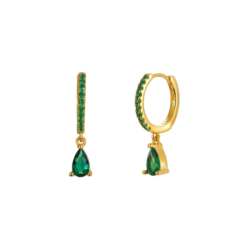 Women's Sier Needle Eardrop Retro Fashion Geometry Pattern Earrings