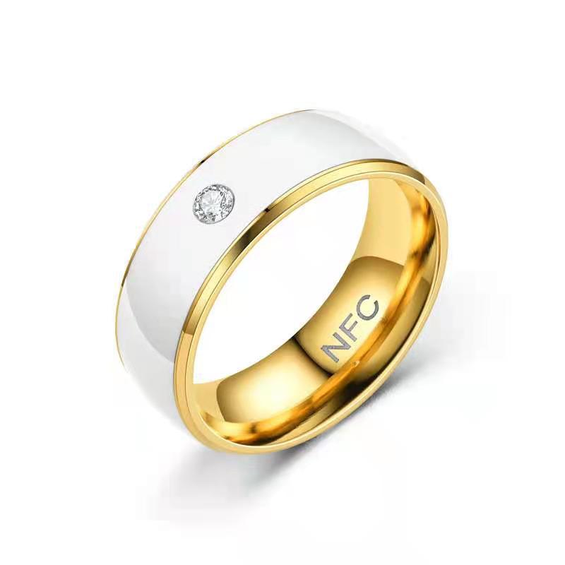 Steel Smart Access Card Bus Pass Rings