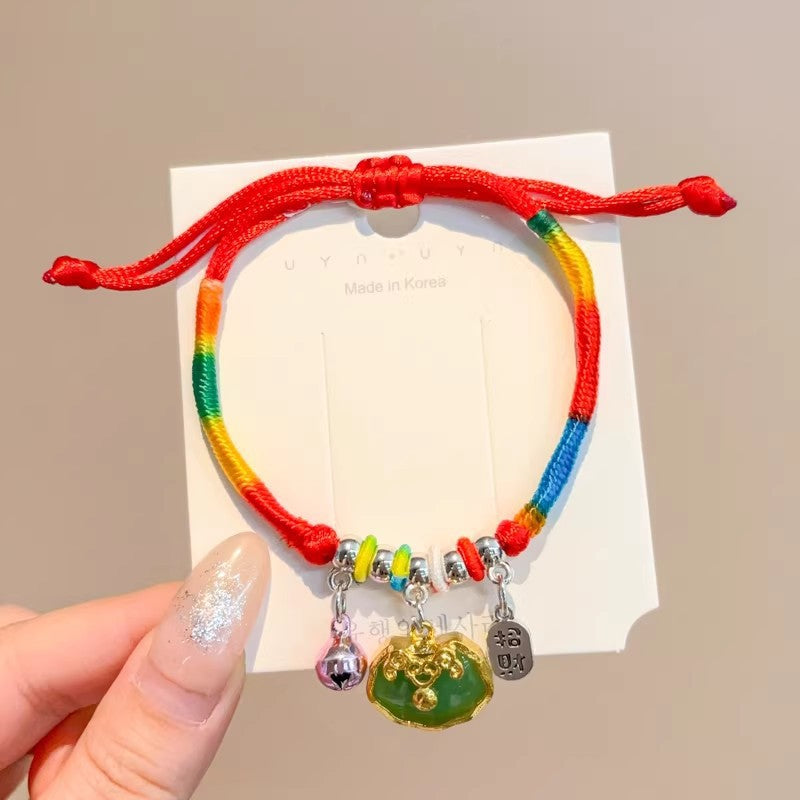 Dragon Boat Festival Colorful Rope Hand Woven Line Holiday Gift Bracelets