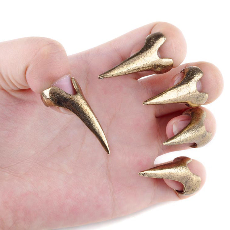 Personalized Magic Claw Updo Nail Accessories Rings