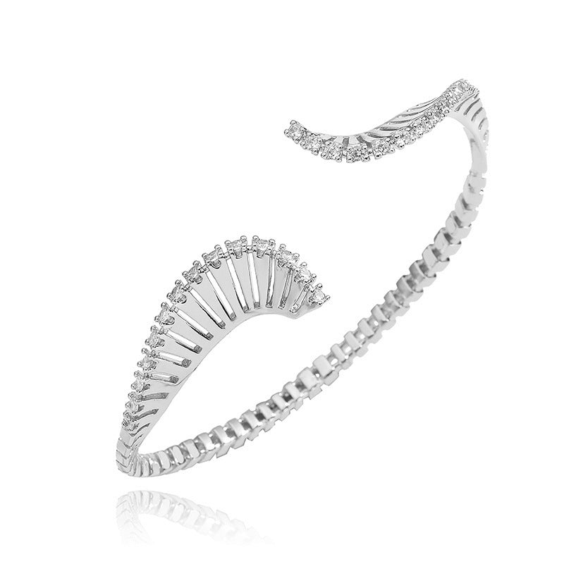 Niche Geometric Irregular Twisted Female Personalized Jewelry Set