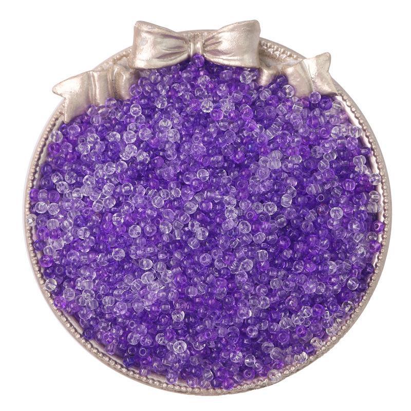 High Quality Transparent Paint Glass Beads Beaded Jewelry Accessories