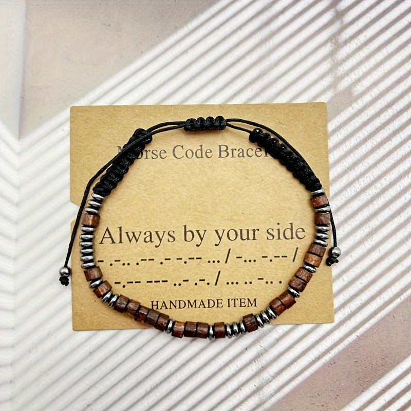 Constellation Couple Creative Black Iron Stone Bracelets