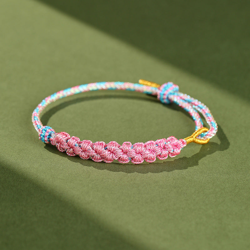 Festival Beads Threading Wear Gold Lucky Bracelets