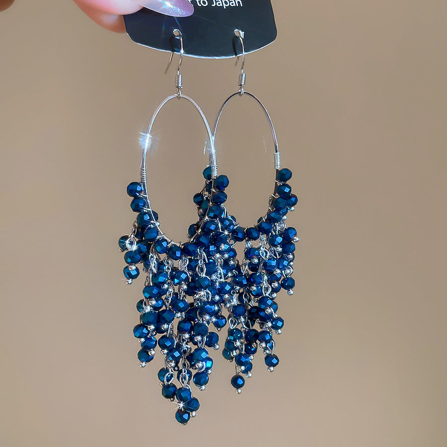 Metal Series Tassel Affordable Luxury Fashion Cold Style Retro Easy Earrings