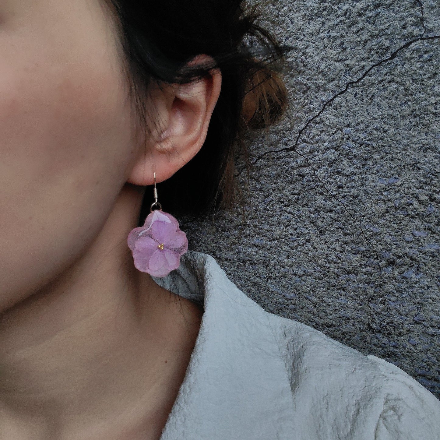 Technology Fresh Exquisite Petals Handmade Gradient Rings
