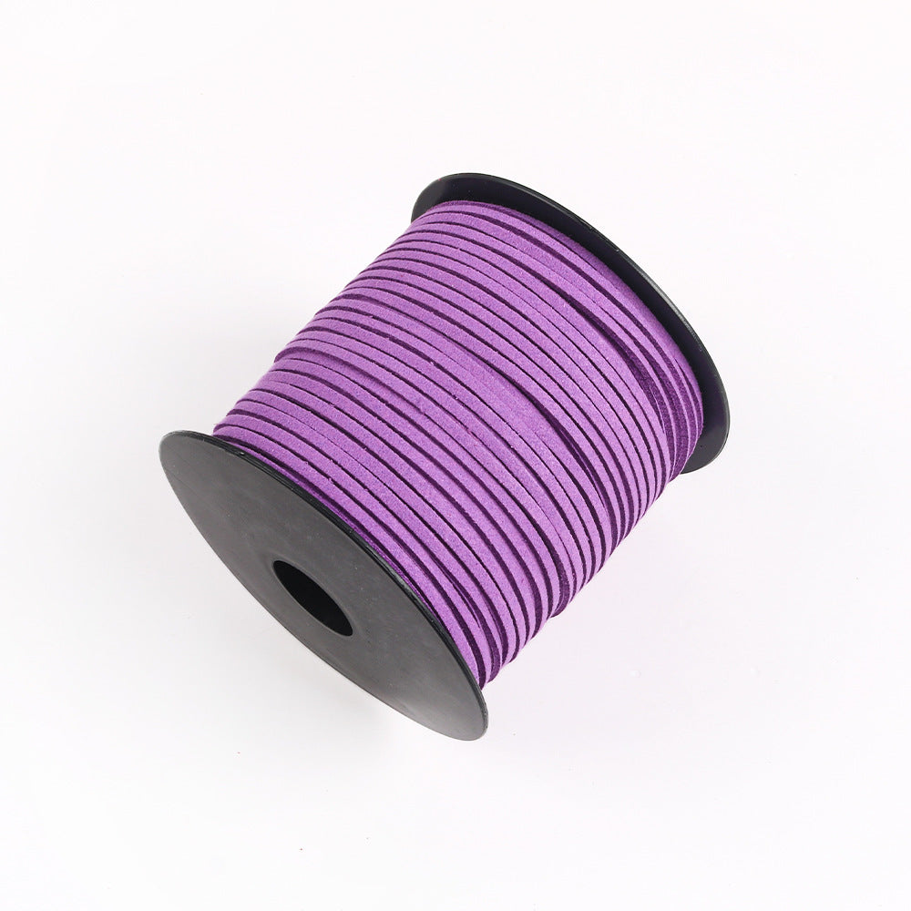 Cord Deerskin Veet Braided Rope Gift Jewelry Accessories