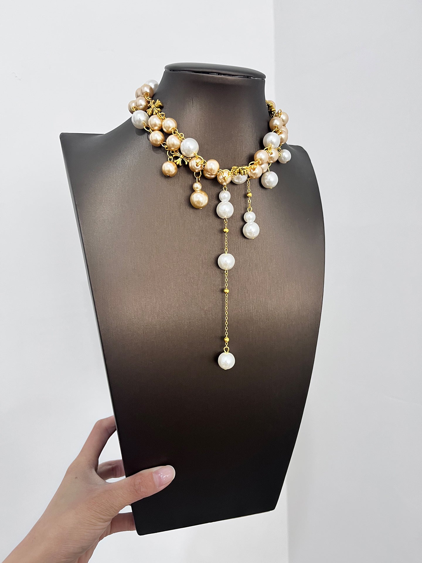 Royal Style Stringed Pearls Light Luxury High-grade Necklaces