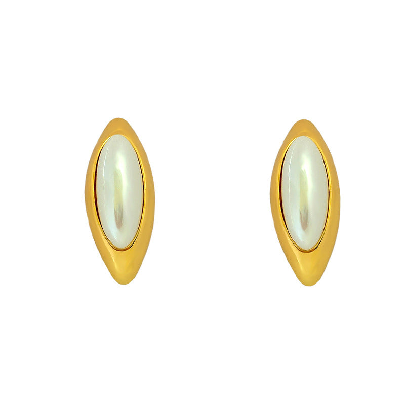 Drop Pearl Sier Niche Personality Simple Rings