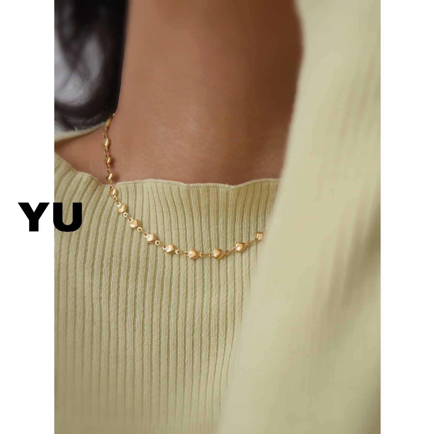Handmade Chain Style Fresh Holiday Gift Live Necklace
