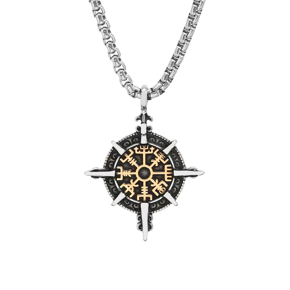Boys Trendy Niche High-grade Titanium Male Female Personality Retro Easy Necklaces