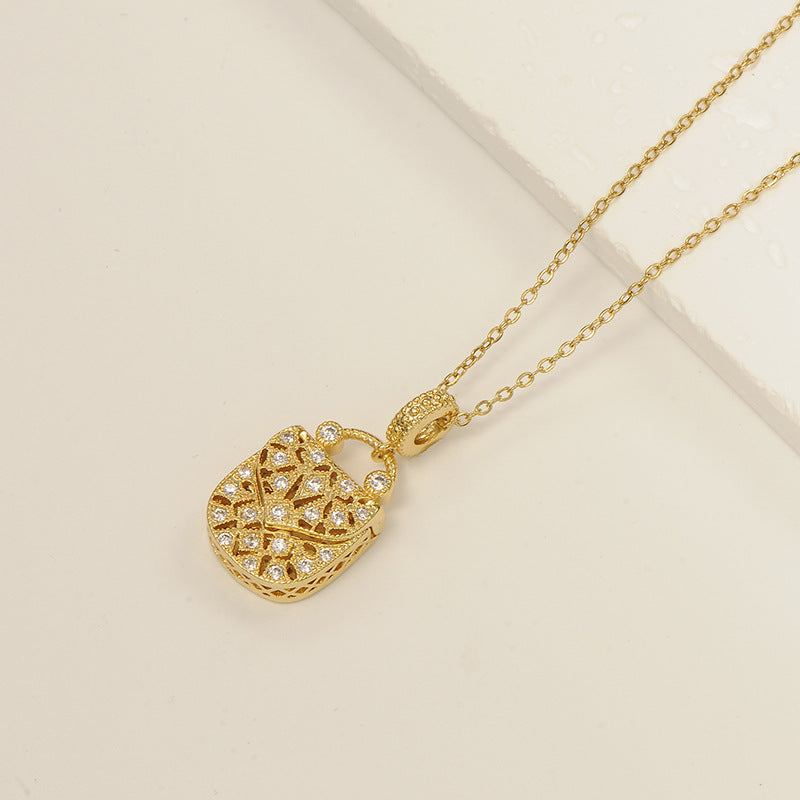Korean Fairy Temperamental Simple Love Pearl Clavicle Necklace
