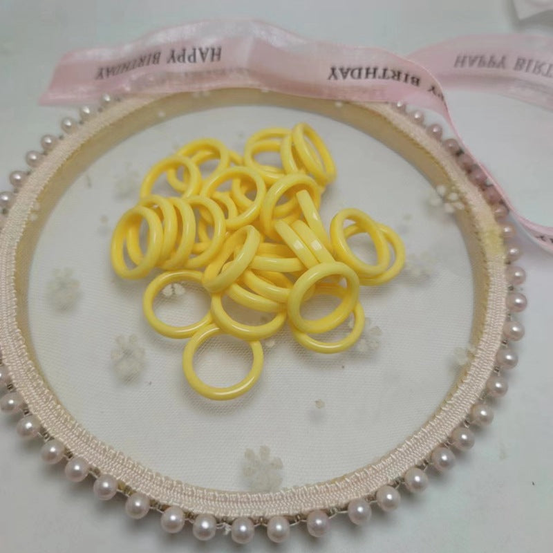 Female Single Material Sticky Accessory International Trade City Ring