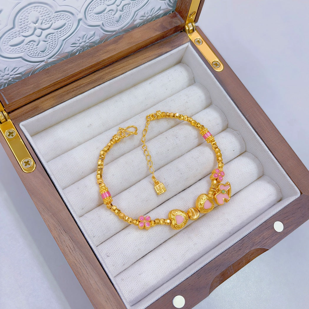 Love Of Butterfly Shop Fashion Double Bracelet
