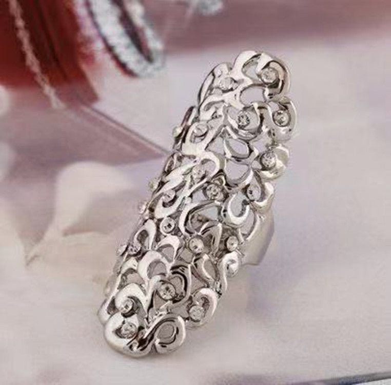 Elegant Diamond Korean Style Stylish Cold Rings