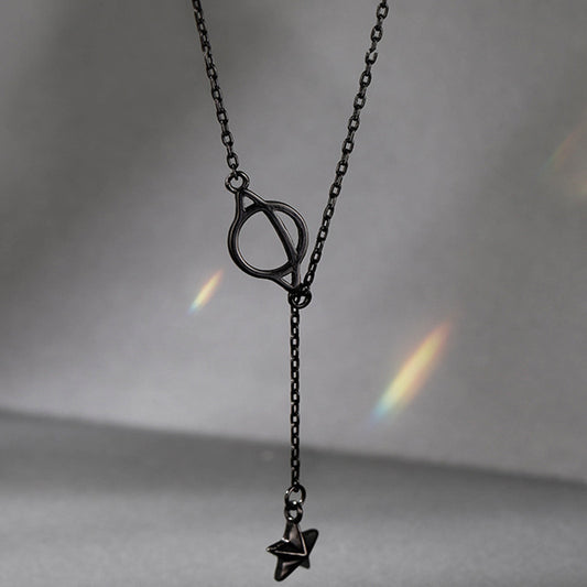 Planet Female Cool Niche Design Clavicle Necklaces