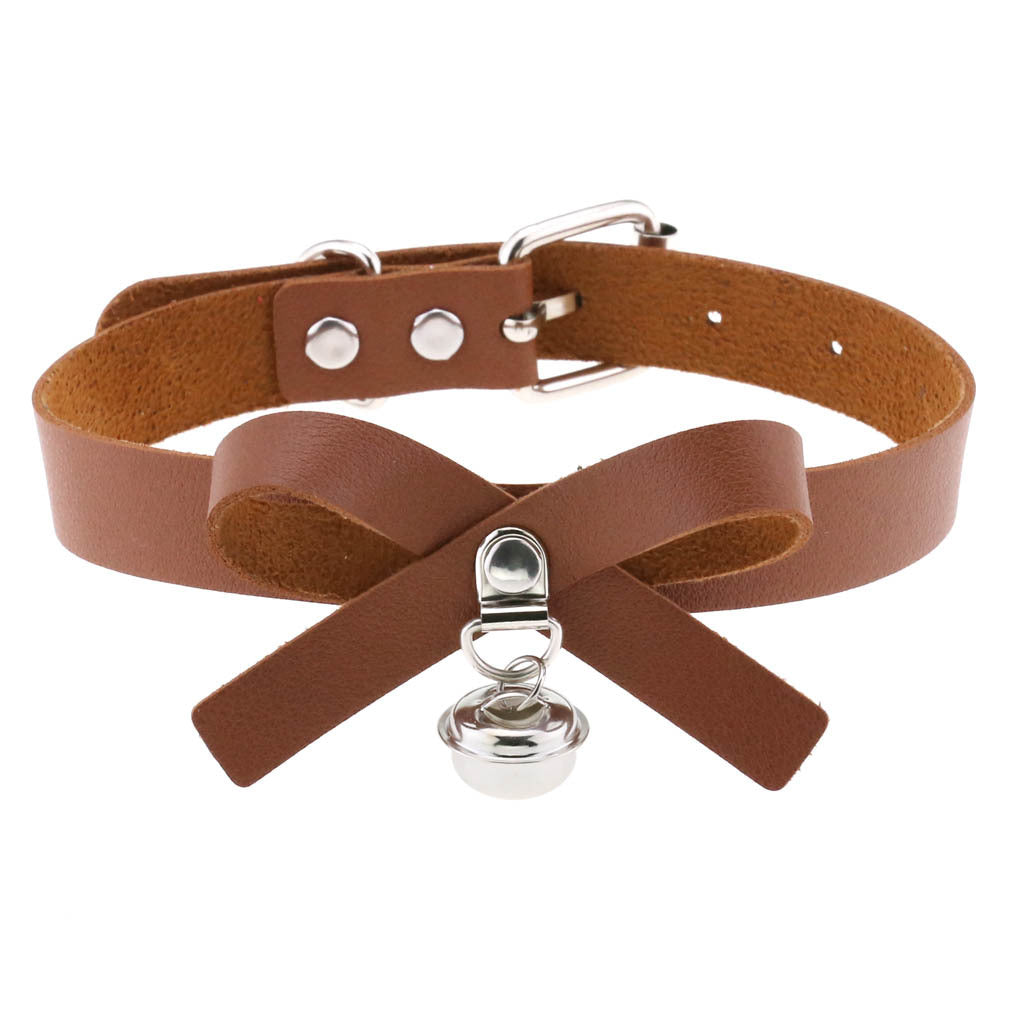 Punk Soft Graceful Bow Neckband Sexy Clang Collar