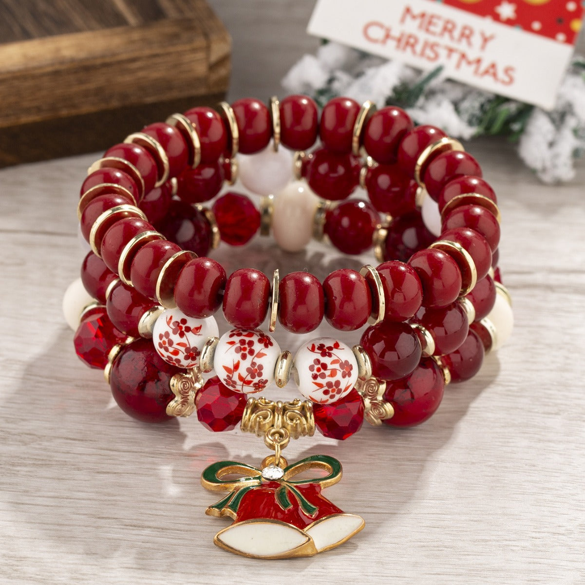 Women's Christmas Gift Bohemian Bead String Jewelry Bracelets