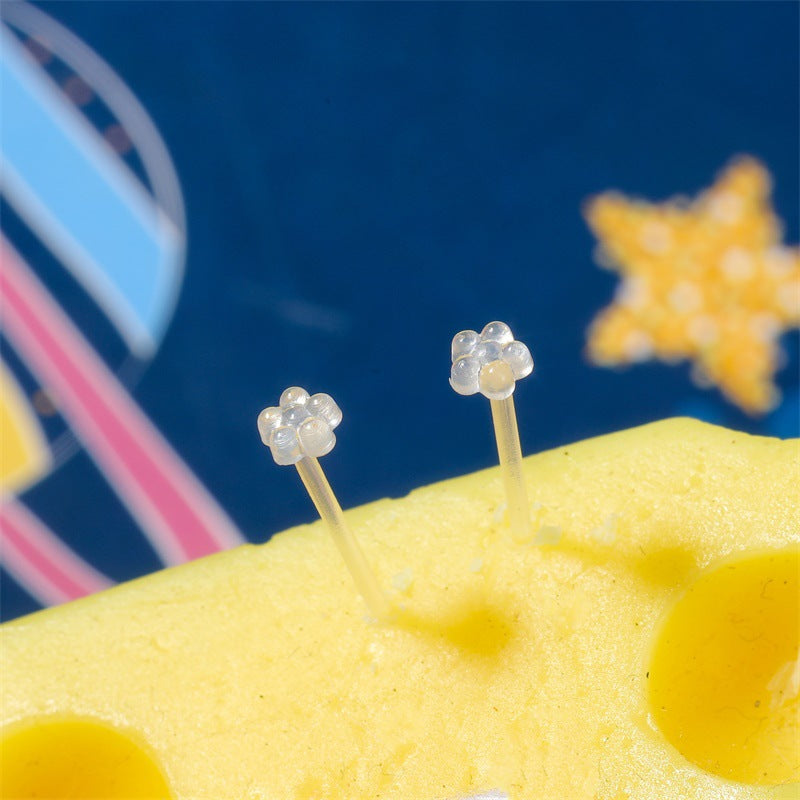 Suitable For Ear Bar Boxed Female Plastic Earrings