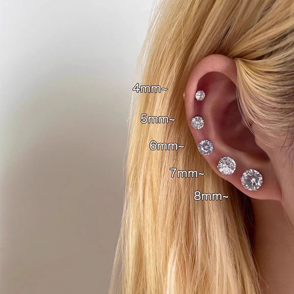 Pearl Frosty Style Temperament Entry Lux Ear Clip High-grade Earrings