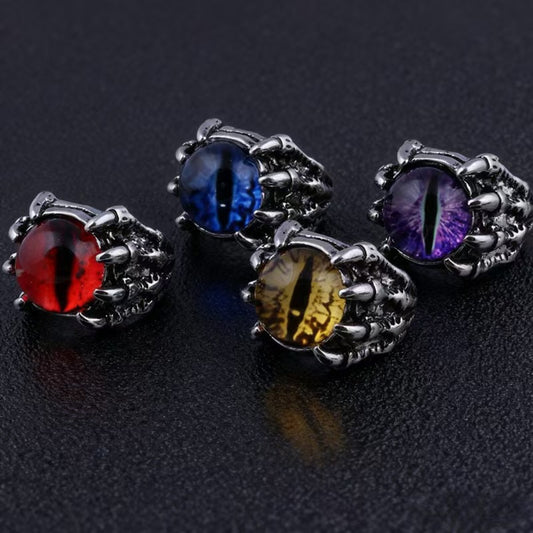 Evil Eye Demon Unisex Personality Punk Cool Fashion Ring