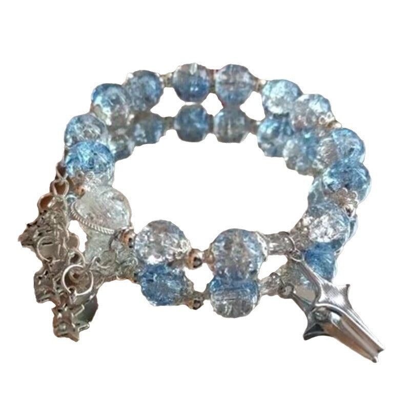 Explosion Flower Glazed Female Niche Personality Design High-grade Gift Sweet Bracelet