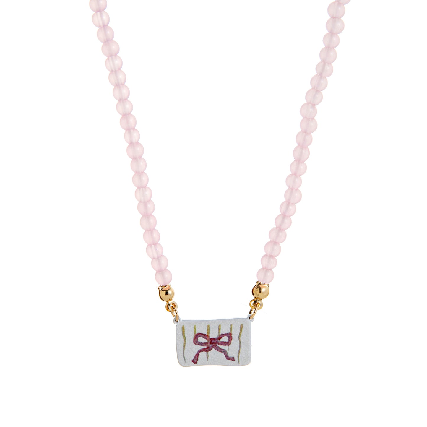 Small Flower Tai Colorful Printed Fresh Pendants