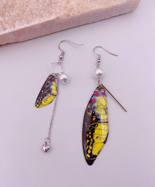 Butterfly Fresh Stylish Simulation Cicada Wing Long Earrings